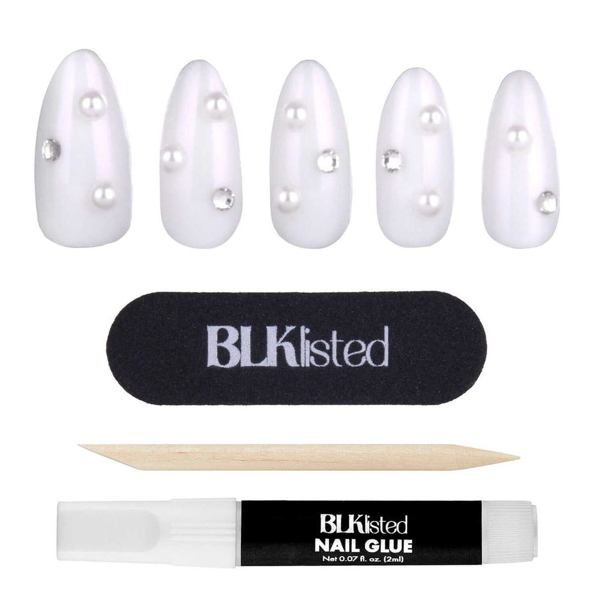BLKlisted Instant Nails Iced Out