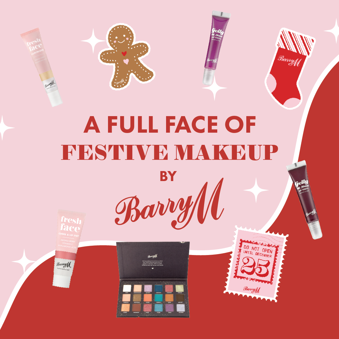 A Full Face of Festive Makeup
