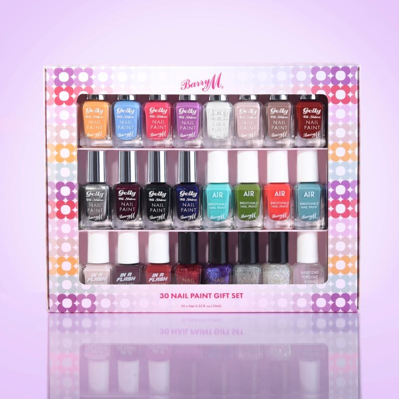 30 Nail Paint Gift Set Barry M