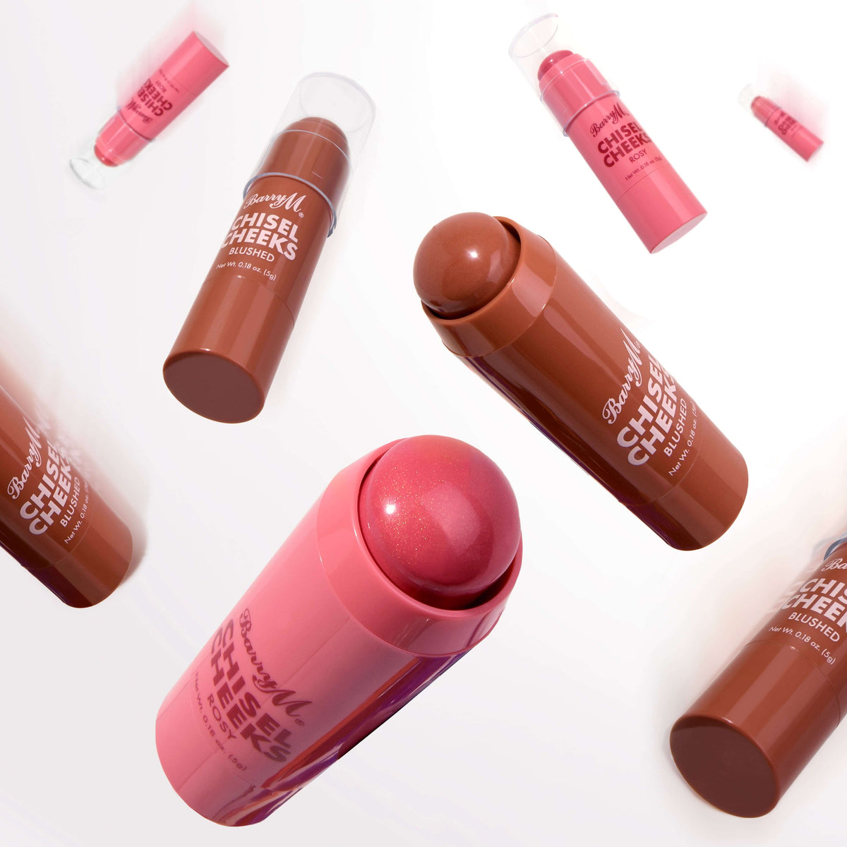 Chisel Cheeks Rosey Blush Creams | Blushed/Rosy F-CCBC