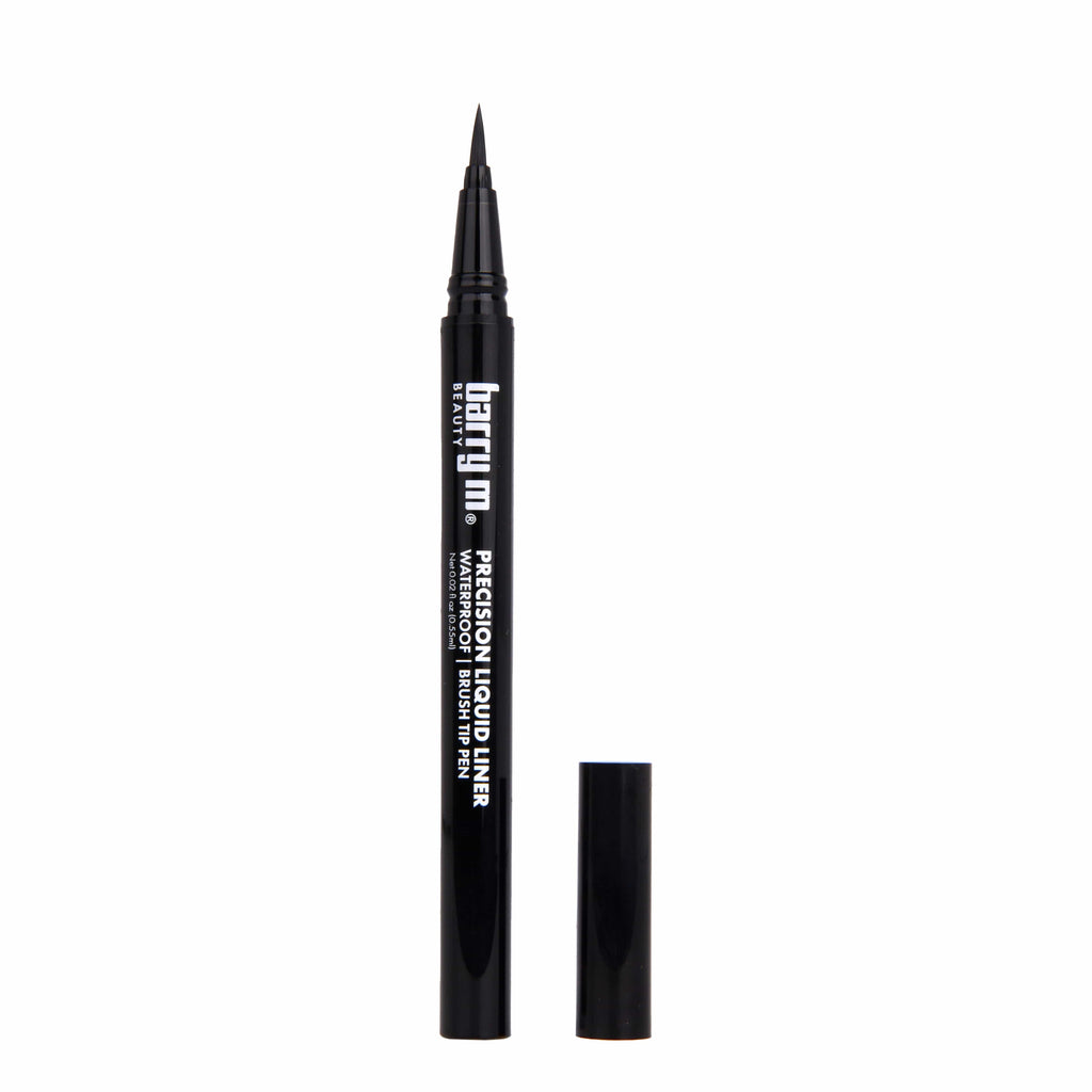 Precision Liquid Liner Waterproof Brush Tip Pen | Black F-BLE