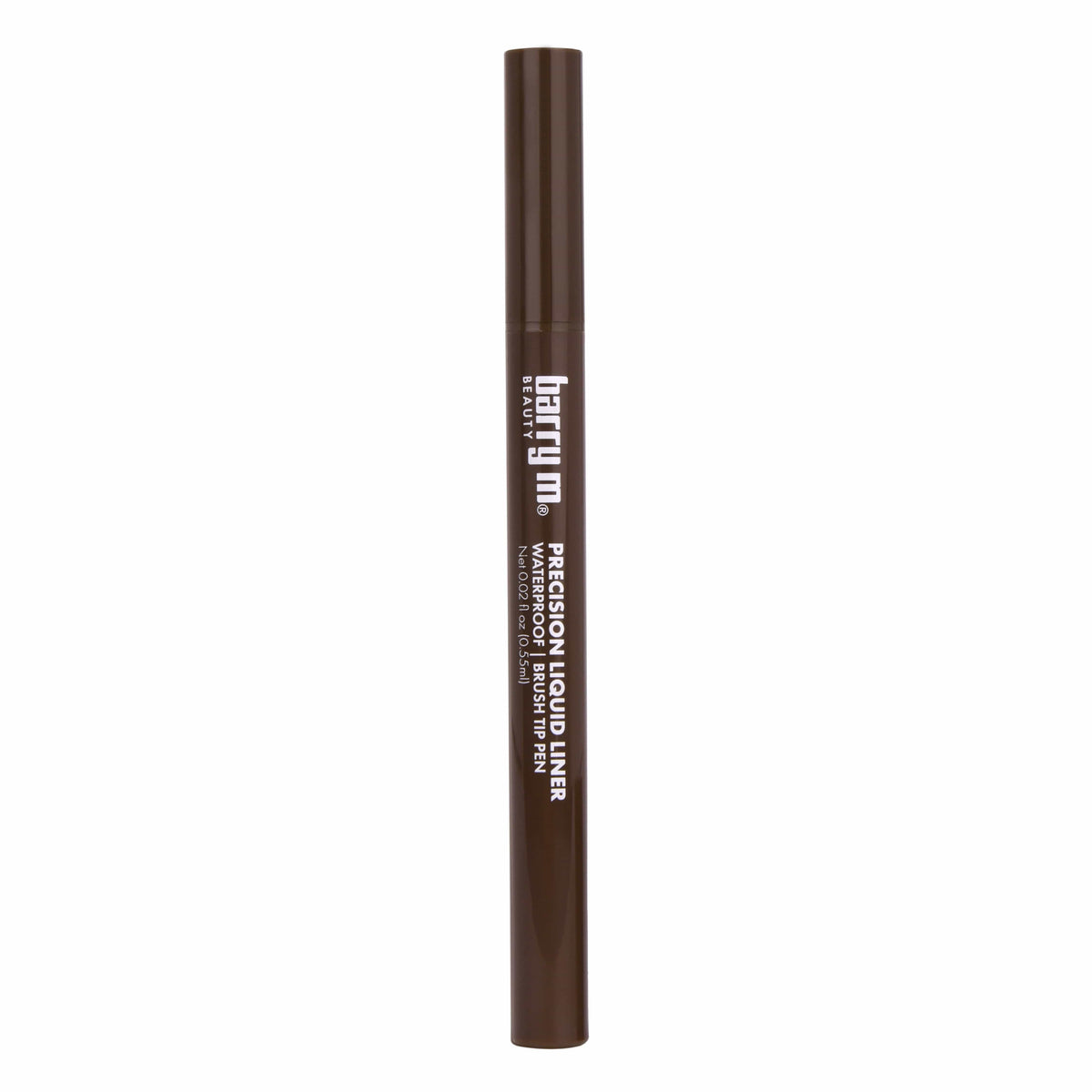 Precision Liquid Liner Waterproof Brush Tip Pen | Brown F-BRLE