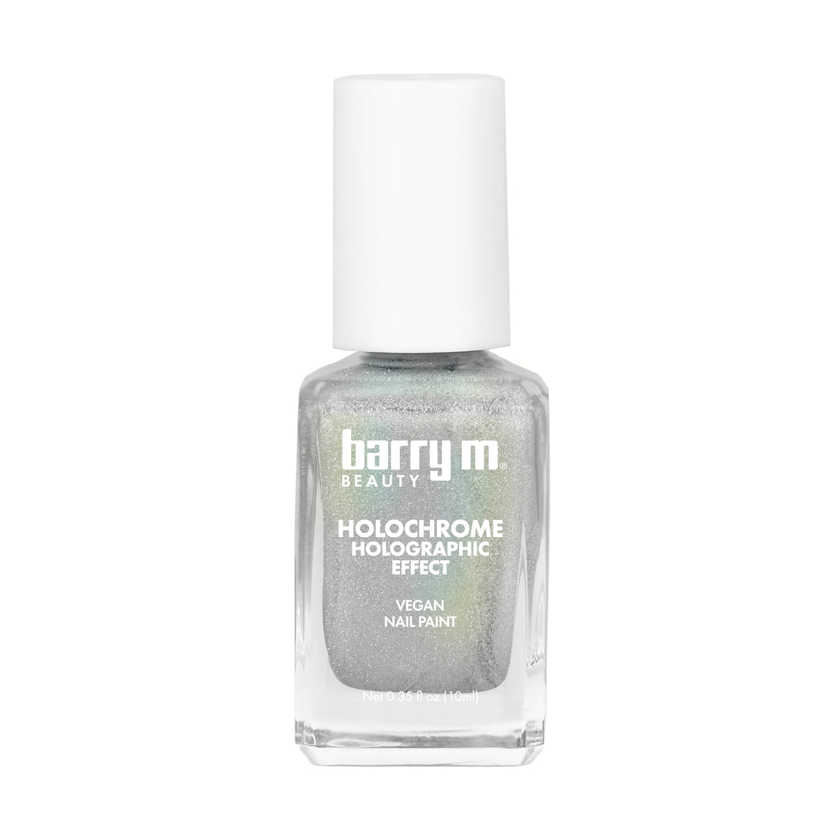 Holographic Nail Paint | Silver Stardust F-HNP4