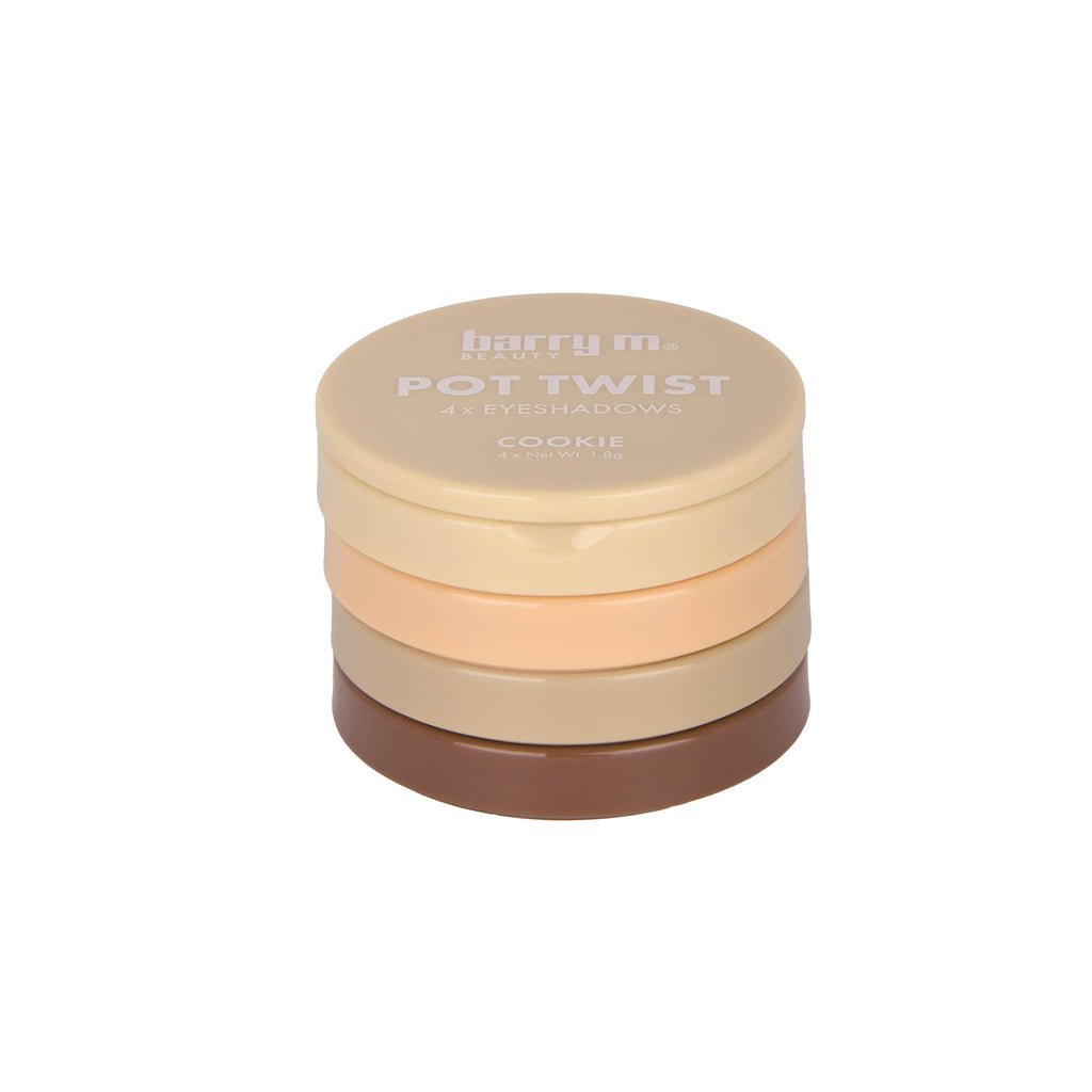Pot Twist 4x Eyeshadows | Cookie F-PTE1