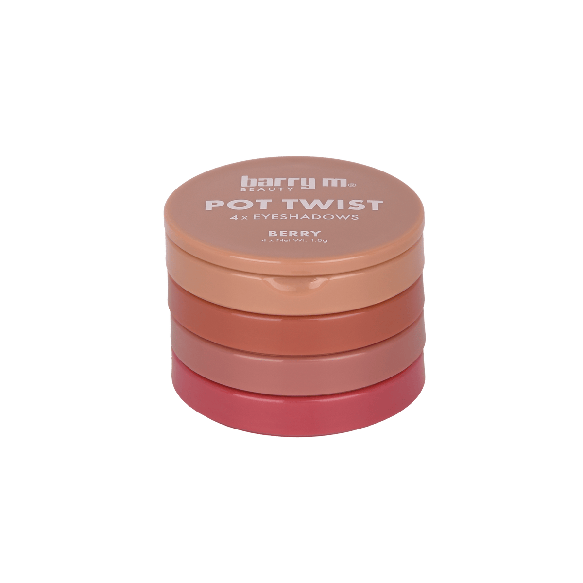 Pot Twist 4x Eyeshadows | Berry F-PTE2