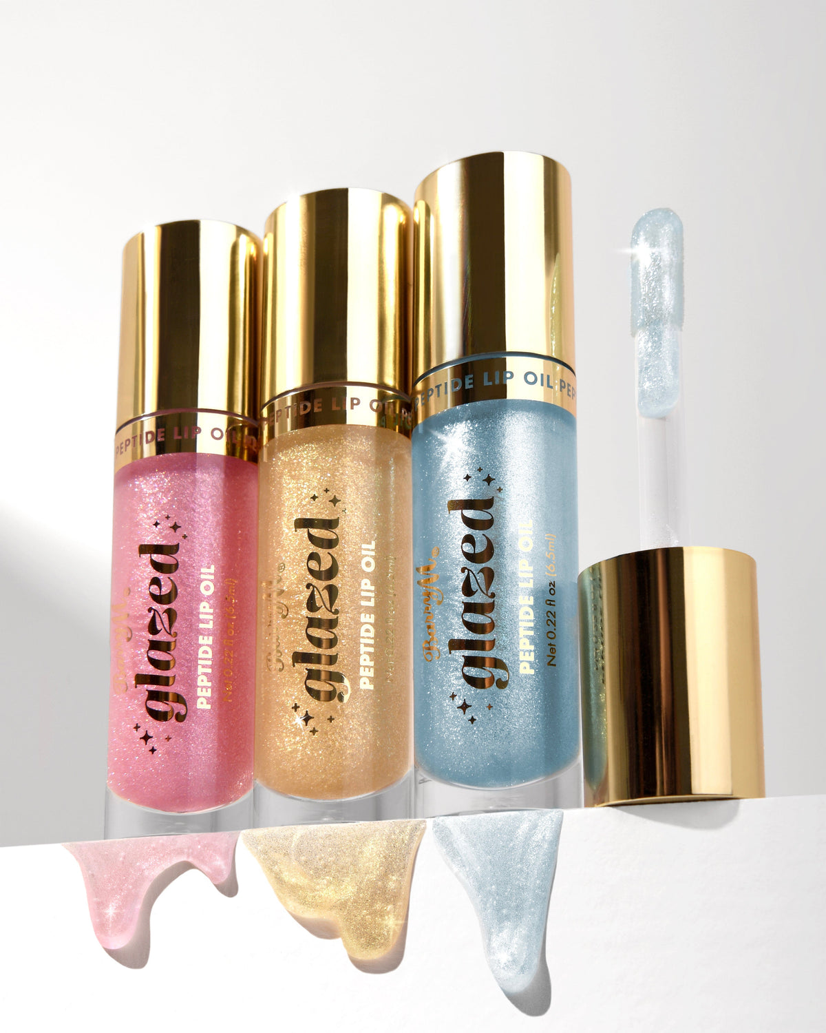 Glazed Peptide Blue Shimmer Lip Oil | So Nostalgic F-GPLO1
