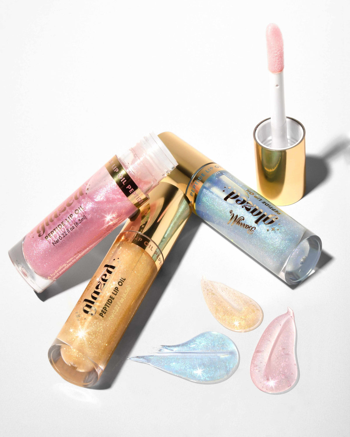 Glazed Peptide Blue Shimmer Lip Oil | So Nostalgic F-GPLO1