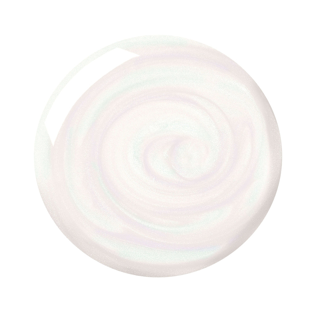 Glazed Sheer White / white Polish | So Majestic F-GLNP5