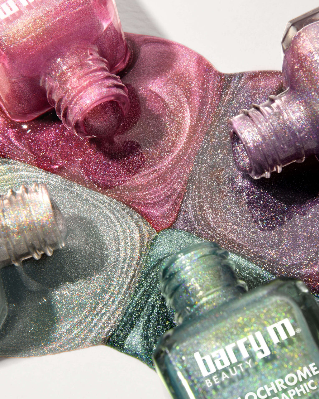 Holographic Nail Paint | Lavender Lights F-HNP2