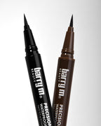 Precision Liquid Liner Waterproof Brush Tip Pen | Brown F-BRLE