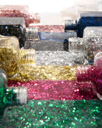 Glitter Effect Black Nail Polish | Black Tie CGNP6