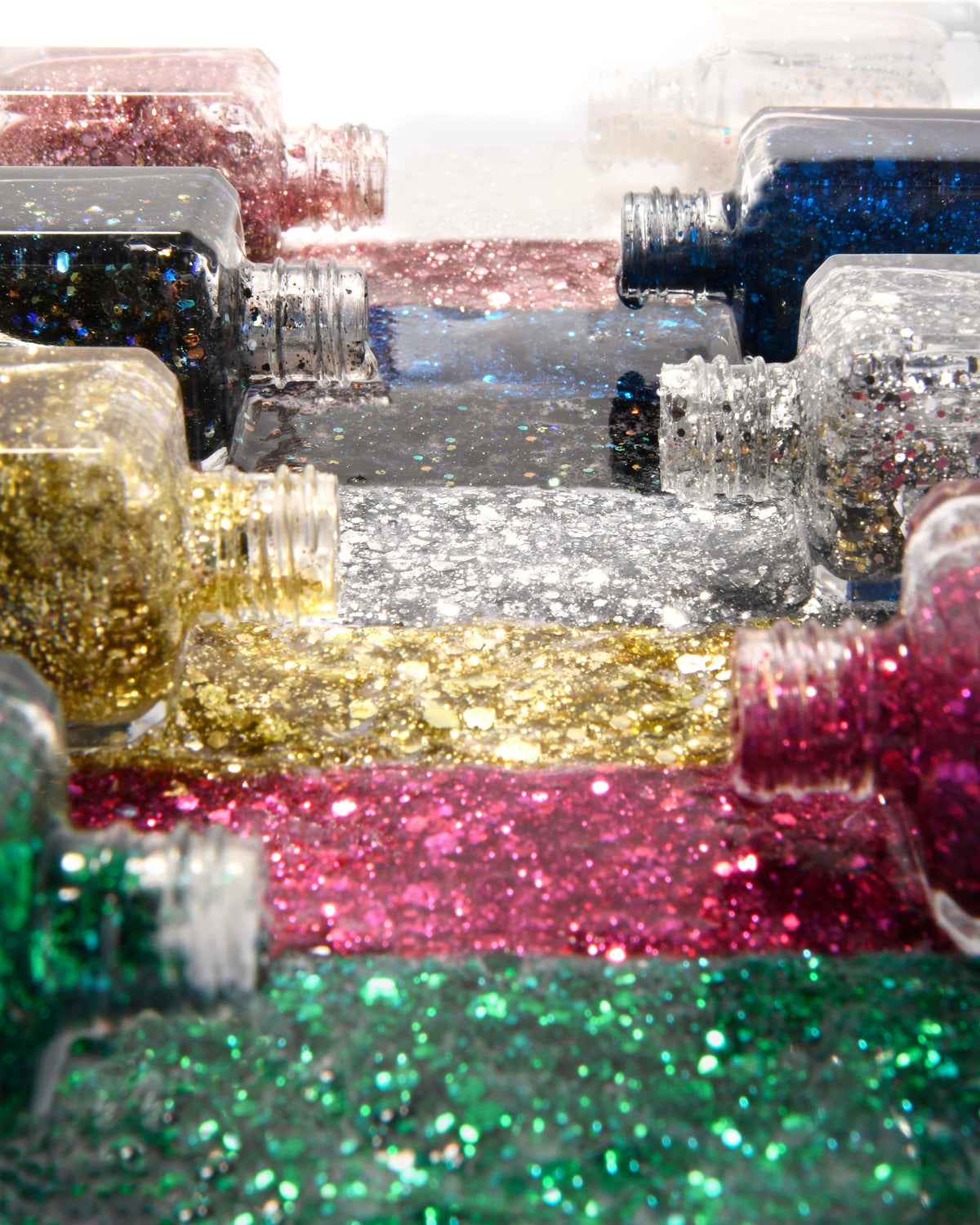 Green Glitter Nail Polish | Good Time Green CGNP4