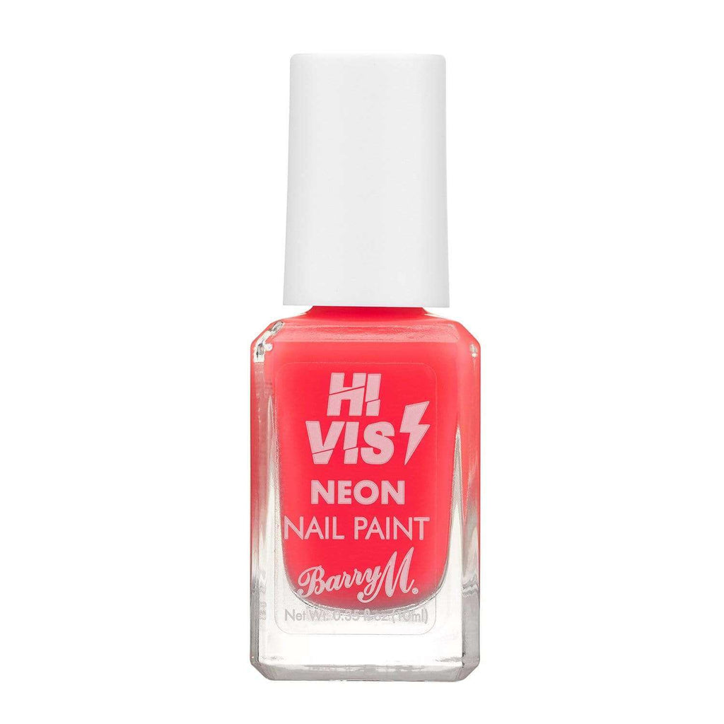 Barry M Hi Vis Neon Nail Paint | Coral Blaze HVNP2