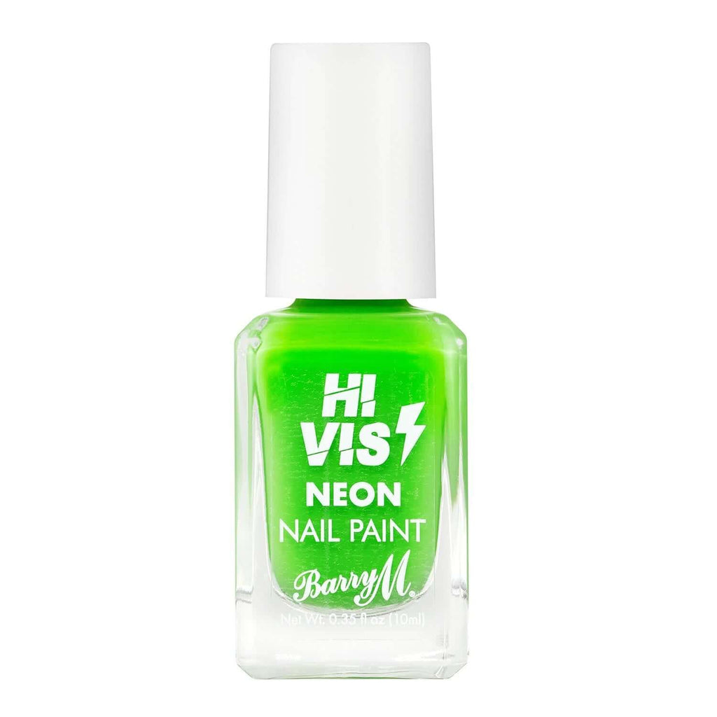 Barry M Hi Vis Neon Nail Paint |Electric Lime HVNP10