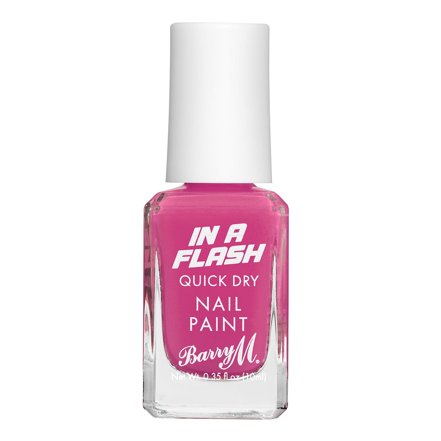 BARRY M, In A Flash Quick Dry Nail Paint Power Purple 10ml